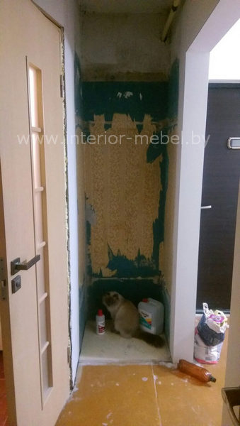 Прихожая в стиле лофт